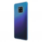 Huawei Mate 20 Pro Kılıf Şeffaf Süper Silikon Kılıf - 3