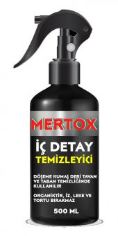 MERTOX ARAÇ ARABA OTOMOBİL OTO TEMİZLİK SETİ İÇ DETAY TEMİZLEYİCİ + LASTİK PARLATICI 2X500ML - 3