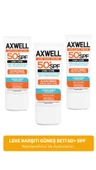 SPF 50+ 3 Lü Fırsat Seti Leke Karşıtı Nemlendirici Yüksek Koruma Güneş Kremi 50 ML - 1
