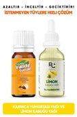 Tüy Azaltıcı Etkili Limon Kabuğu Yağı Serumu 30ml& Karınca Yumurtası Yağı 20ml - 1