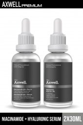 AXWELL Premium Gözenek, Siyah Nokta ve Akne(Sivilce) Giderici Bakım Serumu(Niacinamide 10 +Zınc Pca - 1