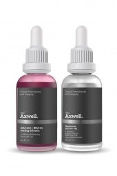 AXWELL Premium Canlandırıcı & Cilt Tonu Eşitleyici Yüz Peeling Serum 30 Ml (AHA 30 + BHA 2)&Tüm Ci - 2