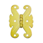 Kelebek Menteşe Metal 32*40mm Sarı (2 Adet) - 1