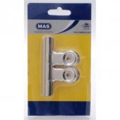 MAS KISKAC BEYAZ METAL 65mm  2 LI BLS.(961) - 1