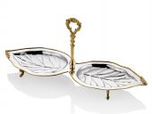 Lamedore Ottomans Yaprak Şekilli Stand 45x15x24 cm - 1
