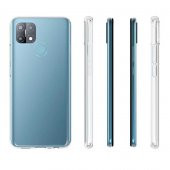 Oppo A15 Kılıf Şeffaf Süper Silikon Kamera Korumalı - 2