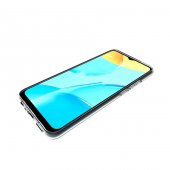Oppo A15 Kılıf Şeffaf Süper Silikon Kamera Korumalı - 5