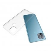 Oppo A15 Kılıf Şeffaf Süper Silikon Kamera Korumalı - 6