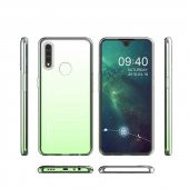 Oppo A31 Kılıf Şeffaf Süper Silikon Kamera Korumalı - 5