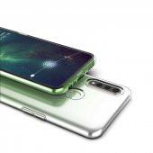 Oppo A31 Kılıf Şeffaf Süper Silikon Kamera Korumalı - 6