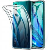 Realme 5i Kılıf Şeffaf Süper Silikon Kamera Korumalı - 1
