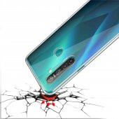 Realme 5i Kılıf Şeffaf Süper Silikon Kamera Korumalı - 6