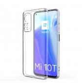 Xiaomi Mi 10T 5G Kılıf Kamera Korumalı Şeffaf Süper Silikon Kapak - 2