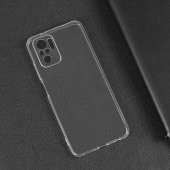 Xiaomi Redmi Note 10S Kılıf Şeffaf Süper Silikon Kamera Korumalı - 4
