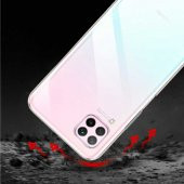 Huawei P40 Lite Kılıf Zore Süper Silikon Kamera Korumalı + Cam - 5