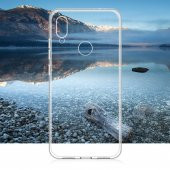 Redmi Note 7 Zore Süper Silikon Kılıf Kamera Korumalı + Cam - 6