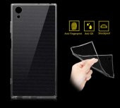 Sony Xperia XA1 Plus Kılıf Şeffaf Süper Silikon Kamera Korumalı - 7
