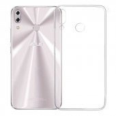 Asus Zenfone 5 ZE620KL Kılıf Şeffaf Süper Silikon Kamera Korumalı Kapak - 1