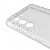 Samsung Galaxy S21 Kılıf Kamera Korumalı Şeffaf Süper Silikon Kapak - 3