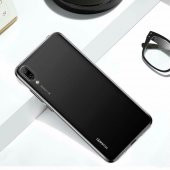 Huawei Y6 2019 (Honor 8A) Kılıf Şeffaf Süper Silikon + 6D Nano Cam - 5