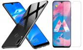 Samsung Galaxy A20 Şeffaf Süper Silikon Kılıf + Esnek Nano Cam - 1