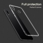 Samsung Galaxy A20 Şeffaf Süper Silikon Kılıf + Esnek Nano Cam - 5