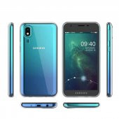 Samsung Galaxy A2 Core Kılıf Şeffaf Süper Silikon Kamera Korumalı - 2