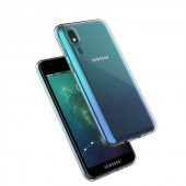 Samsung Galaxy A2 Core Kılıf Şeffaf Süper Silikon Kamera Korumalı - 4