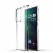 Samsung Galaxy Note 20 Ultra Kılıf Şeffaf Süper Silikon Kamera Korumalı - 1