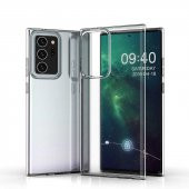 Samsung Galaxy Note 20 Ultra Kılıf Şeffaf Süper Silikon Kamera Korumalı - 2