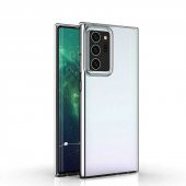 Samsung Galaxy Note 20 Ultra Kılıf Şeffaf Süper Silikon Kamera Korumalı - 4