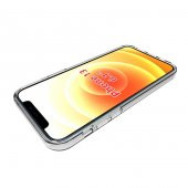 Apple iPhone 13 Kılıf Şeffaf Süper Silikon Kapak - 3