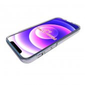 Apple iPhone 13 Mini Kılıf Şeffaf Süper Silikon Kapak - 8