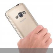 Samsung Galaxy J2 Prime Kılıf Şeffaf Süper Silikon Kamera Korumalı - 3