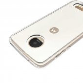 Lenovo Moto Z2 Play Kılıf Şeffaf Süper Silikon Kapak - 3