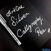 ARTLINE KALIGRAFI KALEMI 2.5mm GUMUS 1 LI (993XF) thumbnail 2