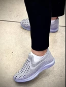 Kadın Taş İşlemeli Ultra Hafif Taban Rahat Casual Ayakkabı - 6