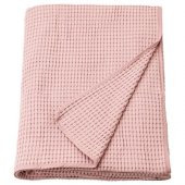 Tek Kişilik Yatak Örtüsü Pembe MeridyenDukkan 150x250 Cm %100 Pamuk Yatak Örtüsü - 2