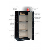 MÜHLEN Grand Safe 150H Büyük Boy Şifreli ve Alarmlı Çelik Kasa Tek Parça / Yekpare - 2