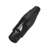 ESTELLO EA-1009 KABLO TİPİ DİŞİ 3 PİN  XLR KONNEKTÖR - 1