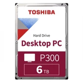 TOSHIBA 6TB Sata 3.0 5400RPM 128MB 3,5" Dahili Disk HDWD260UZSVA - 1