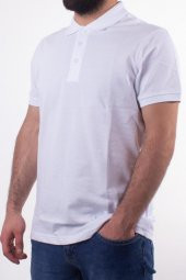 TWİSTER JEANS 1230 BEYAZ POLO YAKA ERKEK T-SHİRT - 3