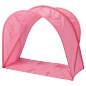 Çocuk Yatak Tentesi IKEA Pembe Renk 70/80/90 MeridyenDukkan Çocuk Yatağı Başlığı Açılır-Kapanır - 1