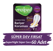 Molped Supernight Süper Gece Süper Dev Fırsat 60 Adet - 1