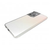 Samsung Galaxy S21 Ultra Kılıf Şeffaf Süper Silikon Kapak - 2