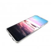 Samsung Galaxy S21 Ultra Kılıf Şeffaf Süper Silikon Kapak - 5