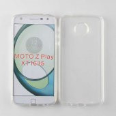Lenovo Moto Z Play Kılıf Şeffaf Süper Silikon Kapak - 1