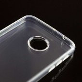 Lenovo Moto Z Play Kılıf Şeffaf Süper Silikon Kapak - 6
