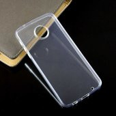 Lenovo Moto Z Play Kılıf Şeffaf Süper Silikon Kapak - 8