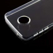 Lenovo Moto Z Play Kılıf Şeffaf Süper Silikon Kapak - 9